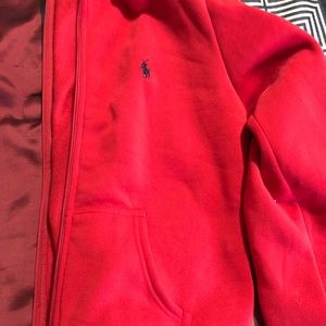 Cute red Ralph Lauren polo jacket.